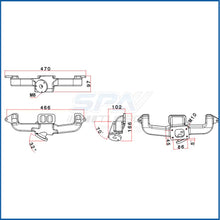 Load image into Gallery viewer, SPA Turbo Chevy II 153 CID Vortec 3.0L T3 Turbo Exhaust Manifold