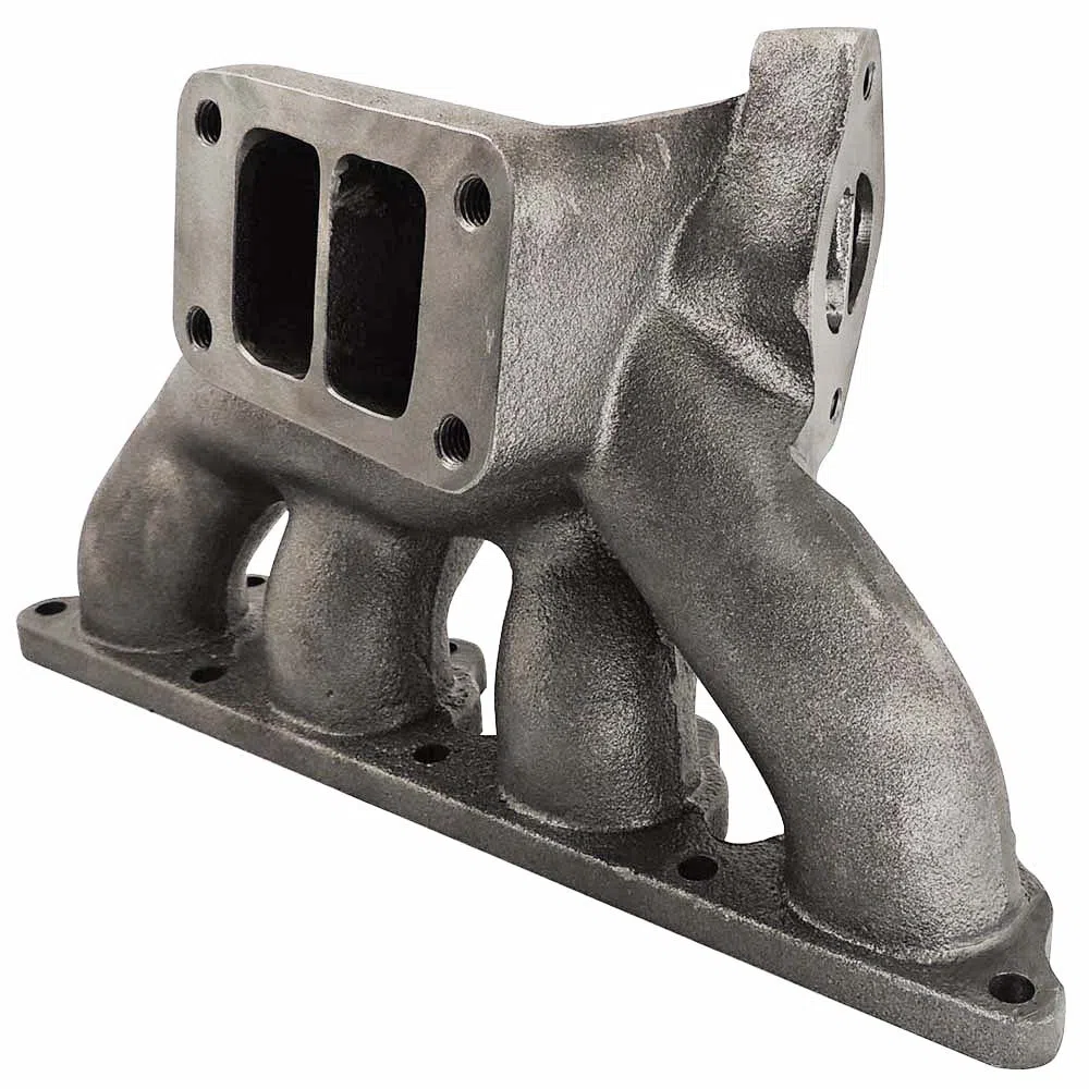 SPA Turbo Honda D-series T3 Twin Scroll bottom mount turbo manifold