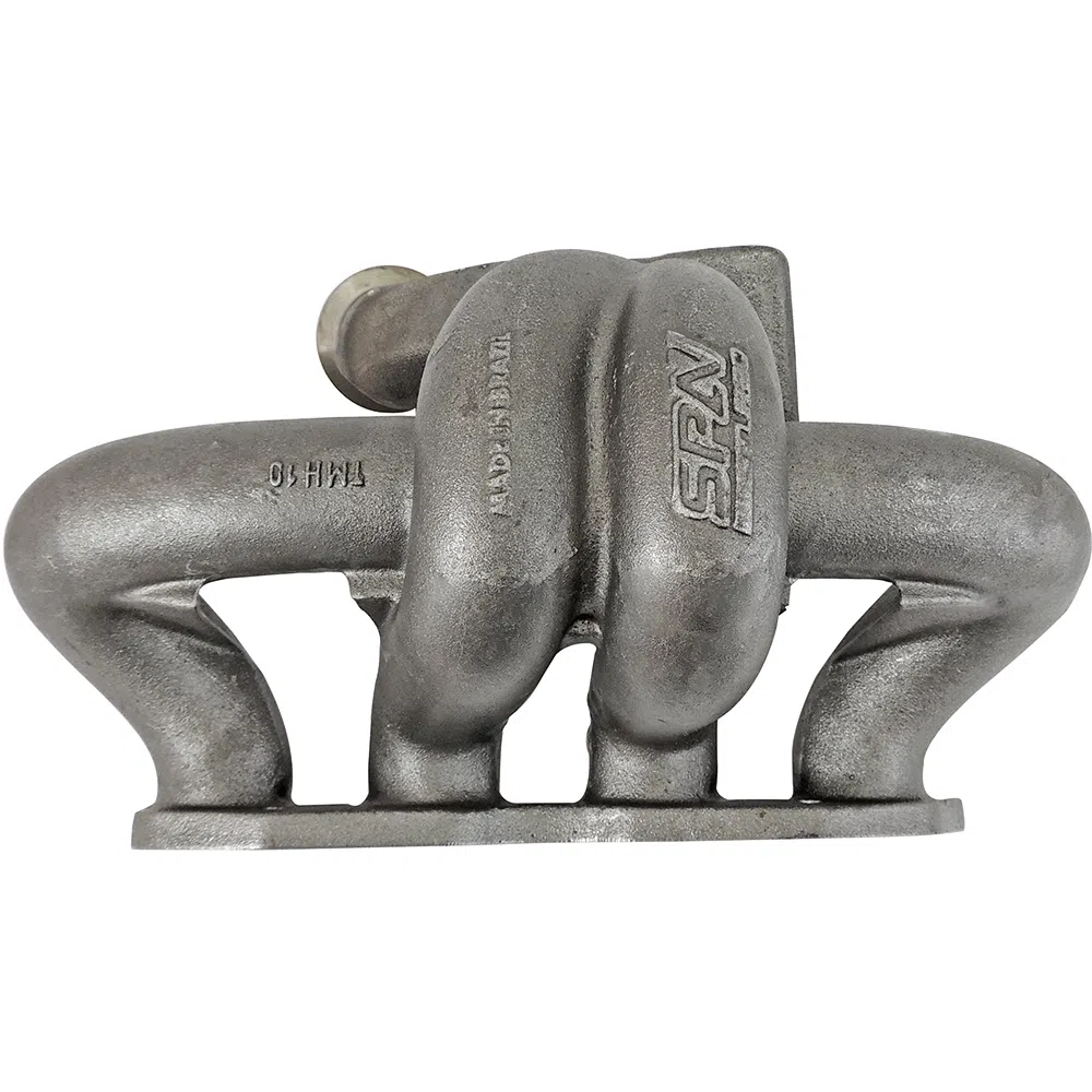 SPA Turbo 8th gen Honda Civic SI (K20 engine) TWIN SCROLL CAST TURBO MANIFOLD V-BAND WASTEGATE
