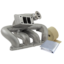 Load image into Gallery viewer, SPA Turbo 8th gen Honda Civic SI (K20 engine) TWIN SCROLL CAST TURBO MANIFOLD V-BAND WASTEGATE