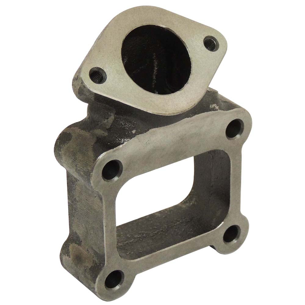 SPA Turbo T4 Manifold 2 bolt type Wastegate Adapter 45 degree flange