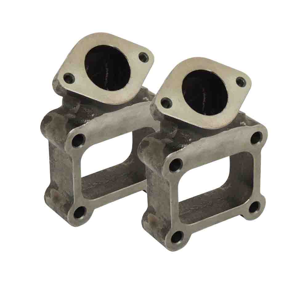 SPA Turbo T4 Manifold 2 bolt type Wastegate Adapter 45 degree flange (2 units)