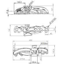 Load image into Gallery viewer, SPA Turbo Toyota / Lexus 2JZ-GTE T4 High Performance Twin Scroll Turbo Manifold + intake manifold - 12 Injectors - Black