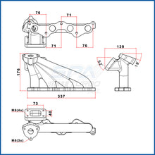 Load image into Gallery viewer, SPA Turbo VW Polo G40 T25 turbo manifold w/ external WG