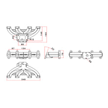Load image into Gallery viewer, SPA Turbo VW Golf / Passat ABA 8v / 1.9L TDI turbo manifold - T3 Flange - PRE SALE