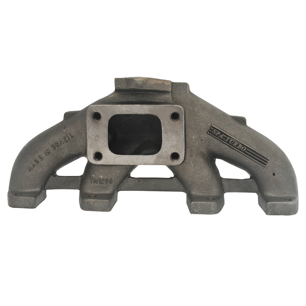 SPA Turbo Turbo Manifold + 55 DEGREE L FITTING WASTEGATE MOUNT FOR VW MKIV 2.0 T3 Turbo