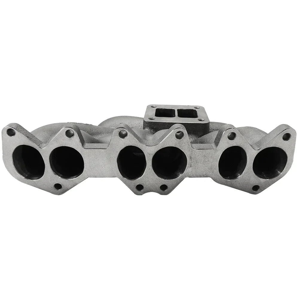 SPA Turbo VW VR6 12V OBDI Short Runner Induction Intake Manifold + VW VR6 12V TWIN SCROLL T4 TOP MOUNT TURBO MANIFOLD - DUAL V-BAND WASTEGATES + OBD2 FLANGE
