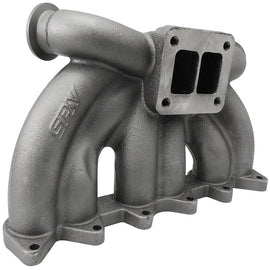 SPA Turbo VW VR6 12V Twin scroll T4 top mount turbo manifold - Dual V-band Wastegates