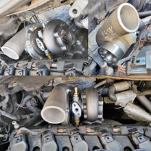 Load image into Gallery viewer, SPA Turbo VW Jetta / Golf MK5 2.5L 5 cylinder 20V 07K T3 top mount turbo manifold wastegate V-Band