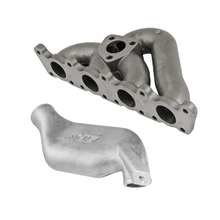 Load image into Gallery viewer, SPA Turbo Cast Turbo Manifold upgrade + high flow pancake (lower intercooler pipe upgrade) Cast aluminum For 1.8T Turbo 20V Transverse VW Golf / Jetta / Beetle / Audi / TT (K03/K04)