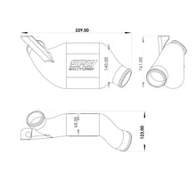 Load image into Gallery viewer, SPA Turbo Cast Turbo Manifold upgrade + high flow pancake (lower intercooler pipe upgrade) Cast aluminum For 1.8T Turbo 20V Transverse VW Golf / Jetta / Beetle / Audi / TT (K03/K04)