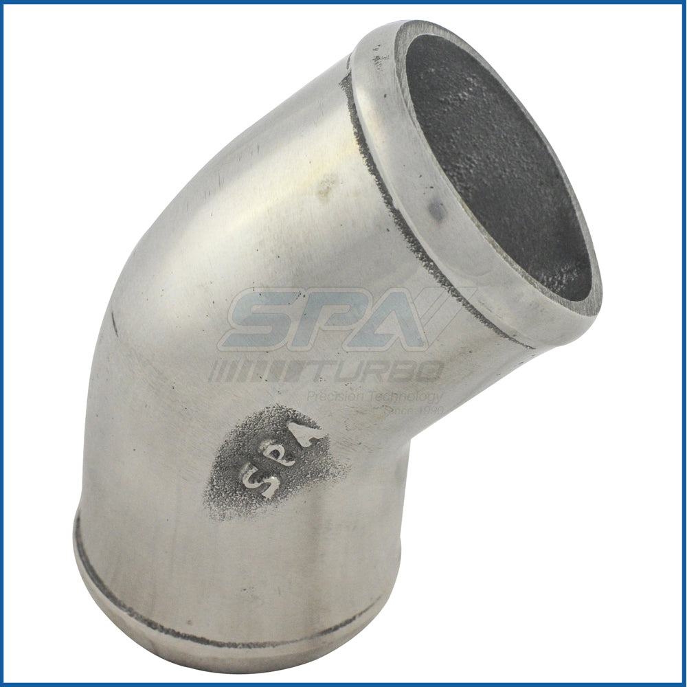 SPA Turbo 2.25” tight radius 45° elbow intake pipe