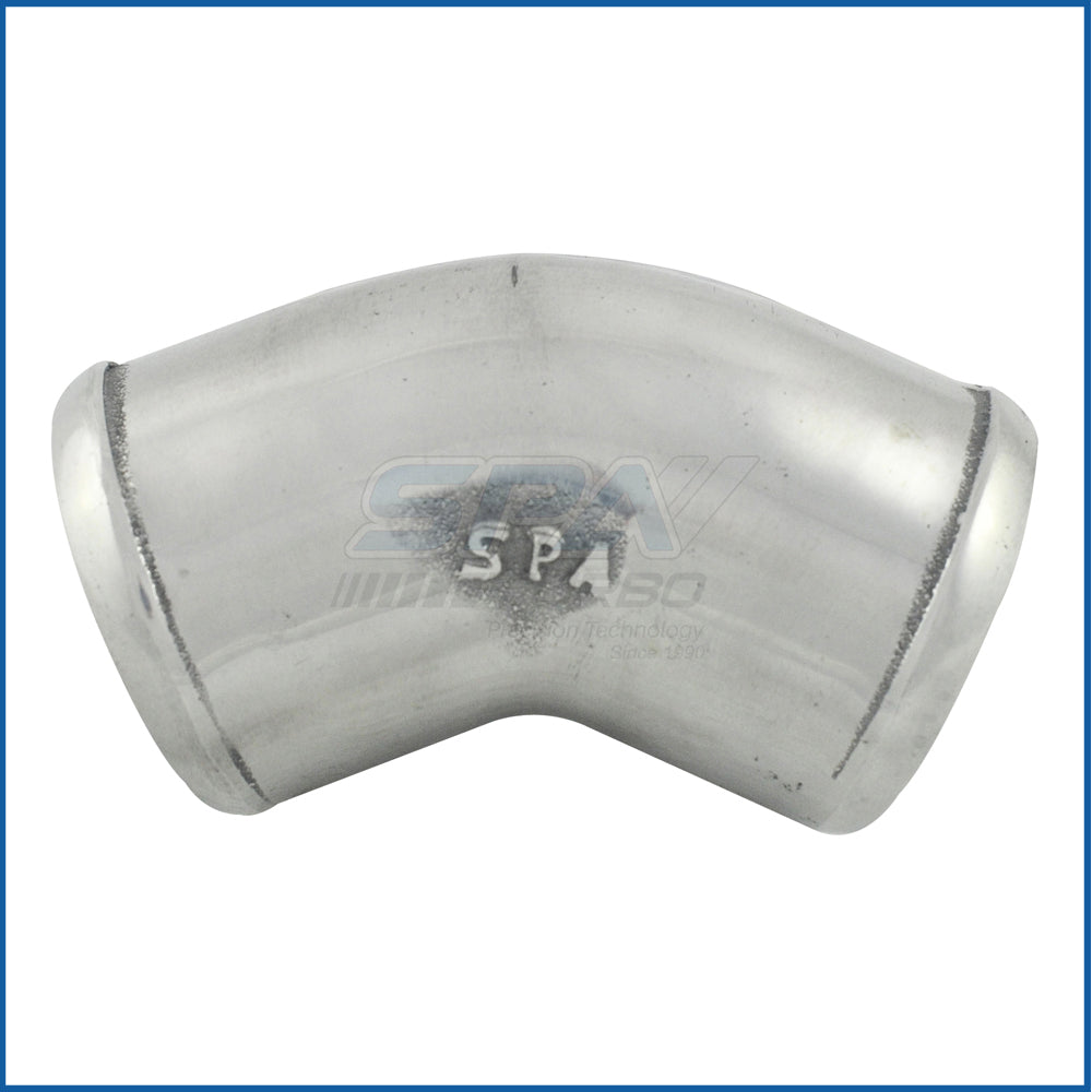 SPA Turbo 2.25” tight radius 45° elbow intake pipe