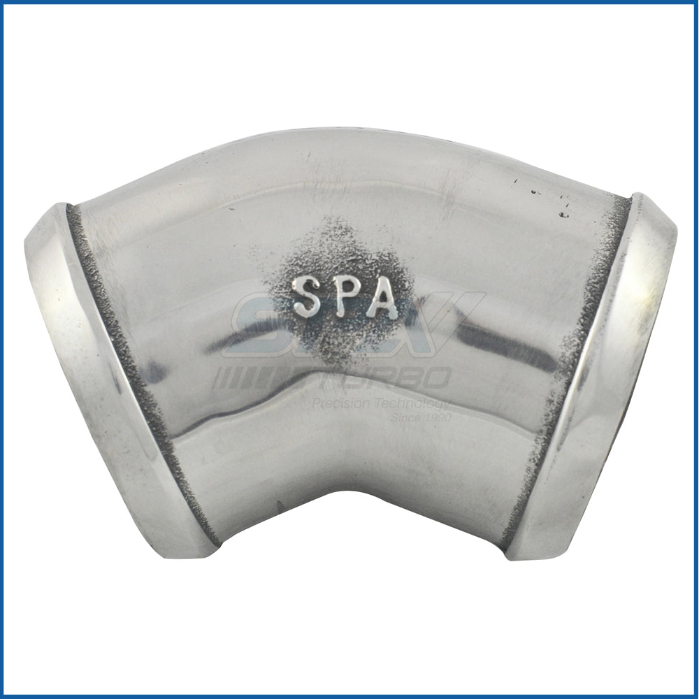 SPA Turbo 3” tight radius 45° elbow intake pipe