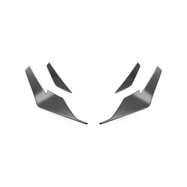 TRE Audi R8 4S Facelift LCI Pre-Preg Carbon Fibre Front Bumper Canards (2021-2024)