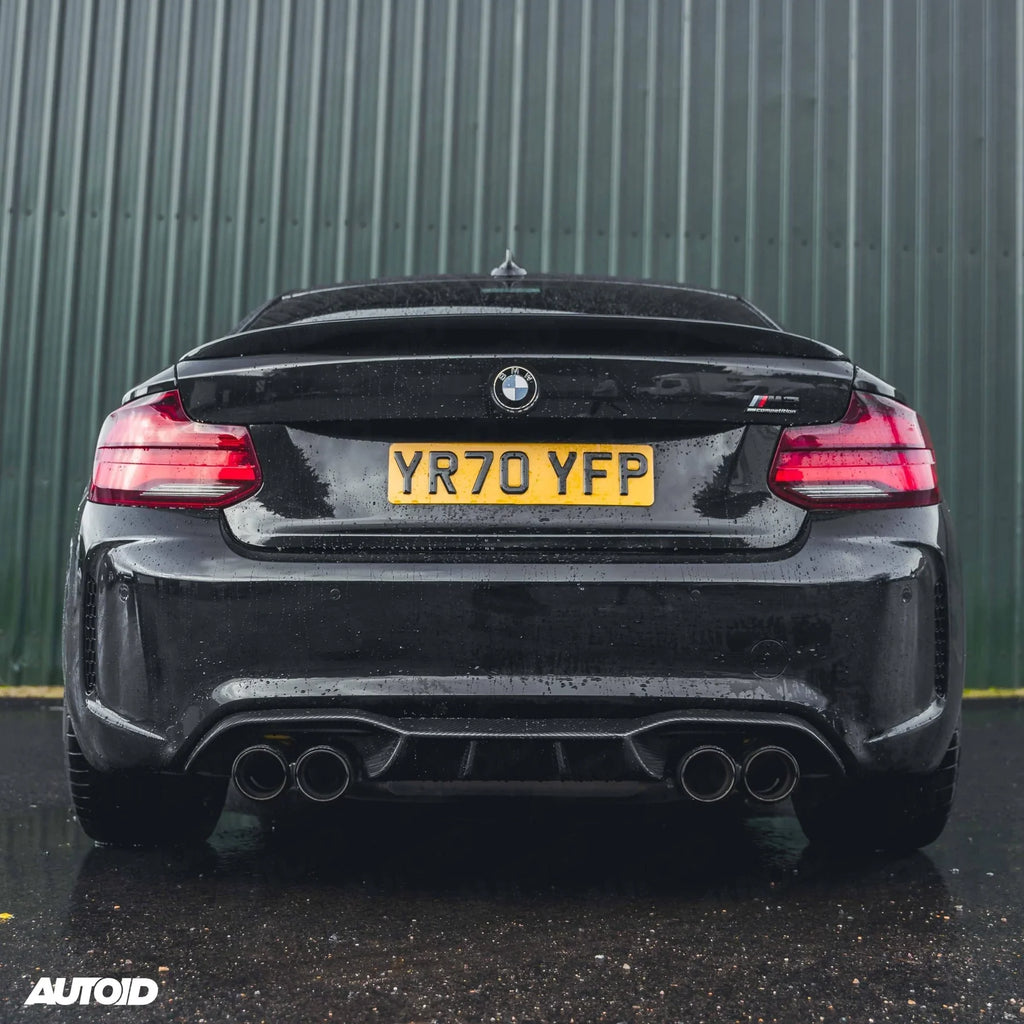 TRE TRE Pre-preg Carbon Fiber Competition Rear Diffuser for BMW M2 & M ...