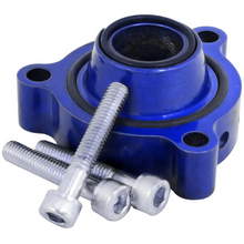 Load image into Gallery viewer, SPA Turbo Aluminum Blow Off Valve Adapter Spacer BOV BMW N20 N55 320i 328i 520i 525i - Blue Series