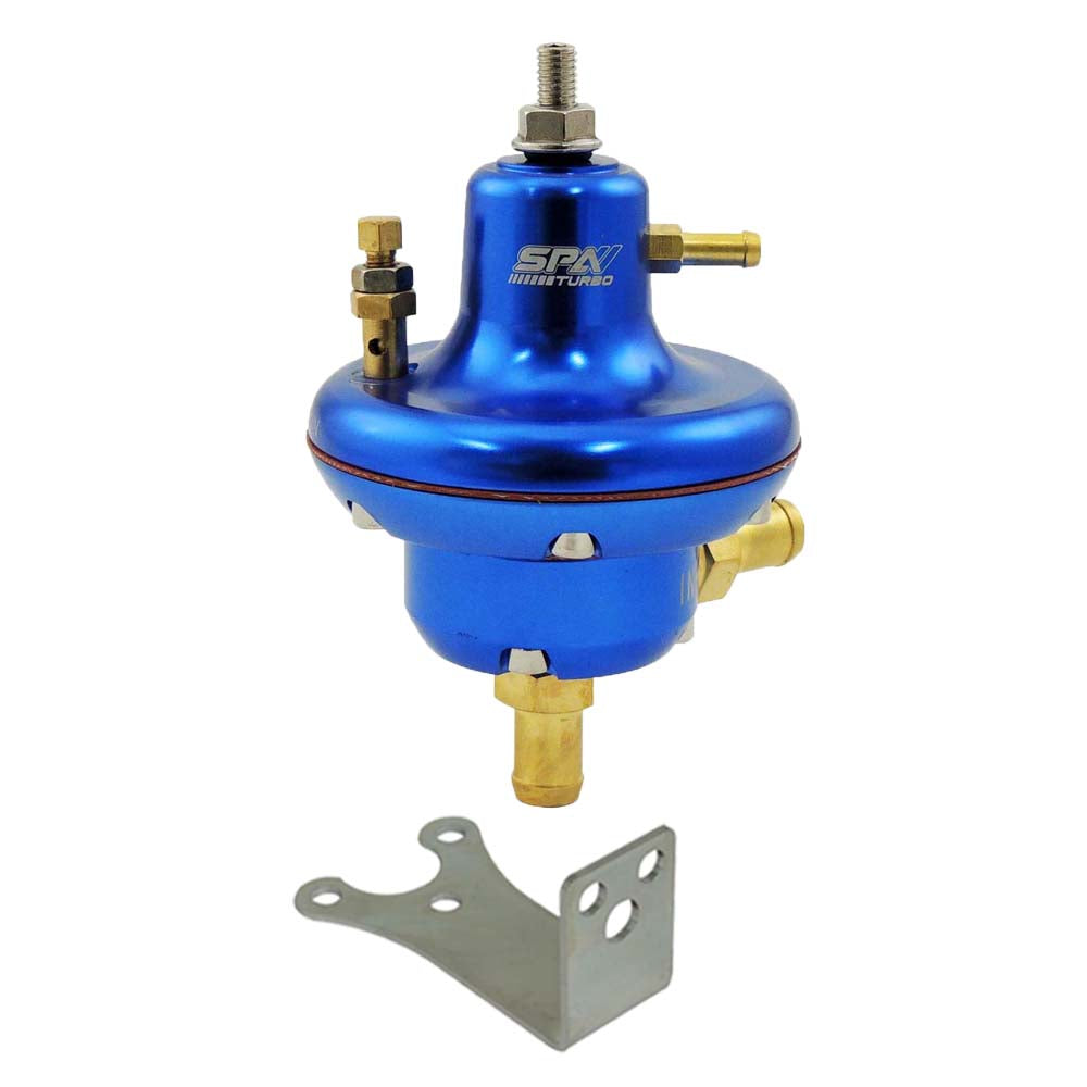 SPA Turbo 10-100 PSI Billet adjustable FMU - Blue