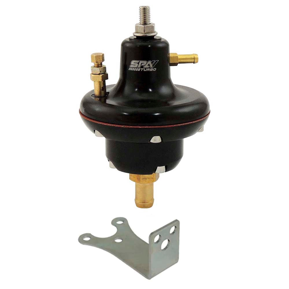 SPA Turbo 10-100 PSI Billet adjustable FMU - Black