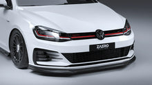 Load image into Gallery viewer, Zaero Design VW Golf GTI Mk7.5 EVO-1 Gloss Black Front Splitter