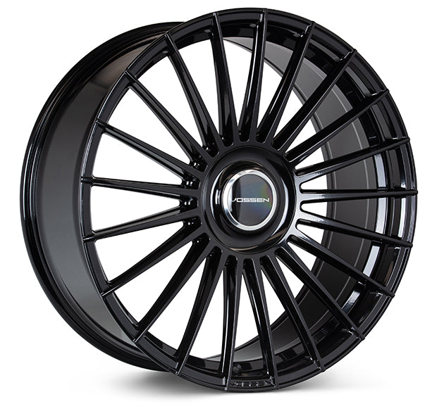 Vossen HF-8 24x10 / 6x135 BP / ET25 / 87.1 CB / Deep - Gloss Black Wheel