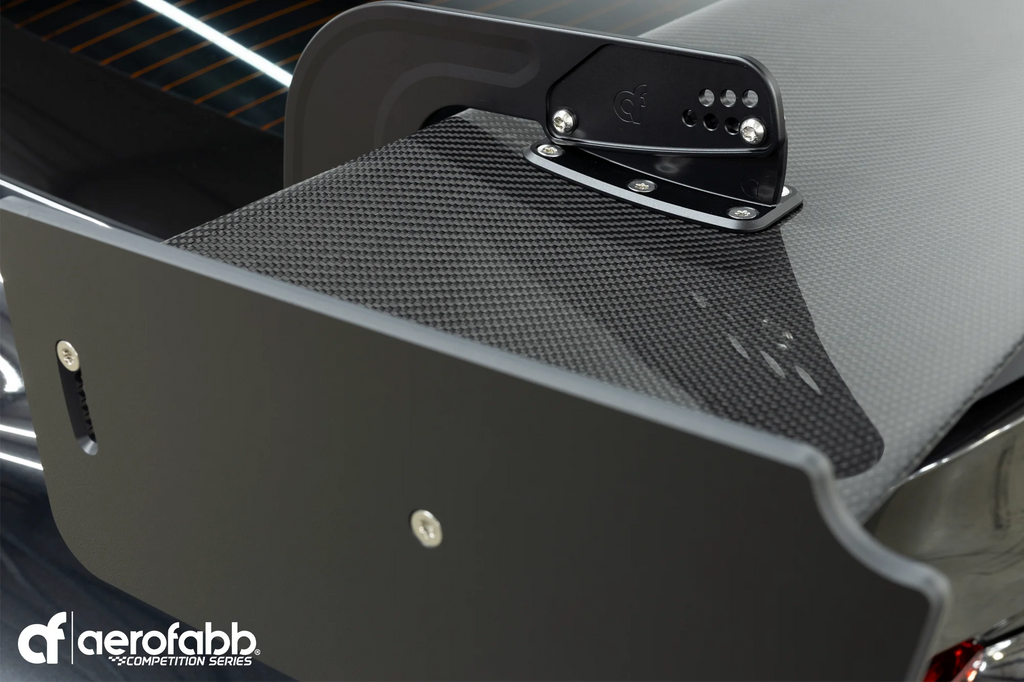 aerofabb Comp Series Carbon Swan Neck Rear Wing - Toyota MK5 Supra