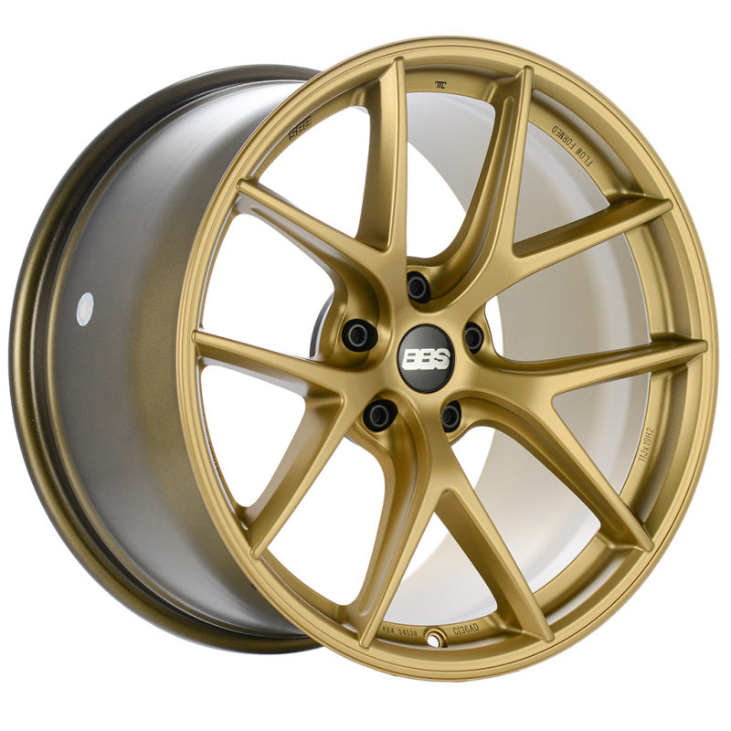 BBS Unlimited CI-R 19x10 ET71.5 (Face 1) Satin Gold Wheel