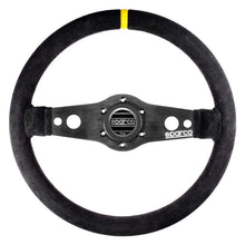 Load image into Gallery viewer, Sparco Steering Wheel R215 Flat Leather