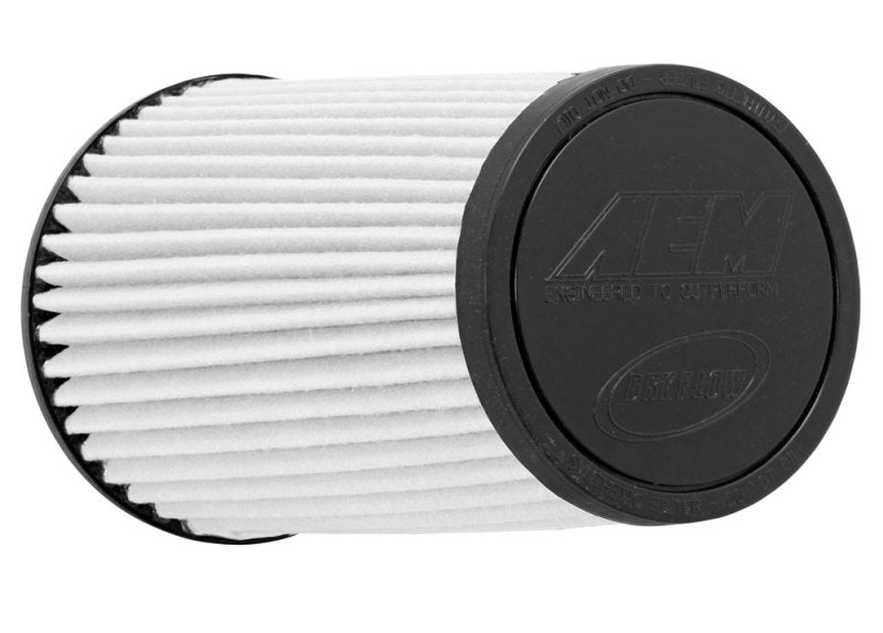 AEM Dryflow Conical Air Filter 2.75in Flange ID / 6in Base OD / 5.125in Top OD / 9.125in Height