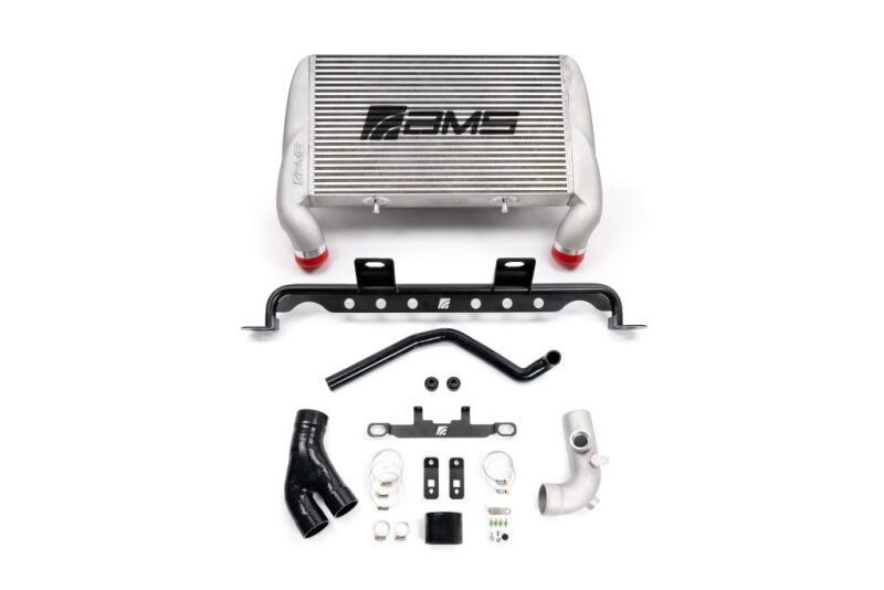 AMS Performance 2017+ Ford F150/Raptor 2.7L/3.5L EcoBoost High Mount Intercooler (Silver w/AMS Logo)