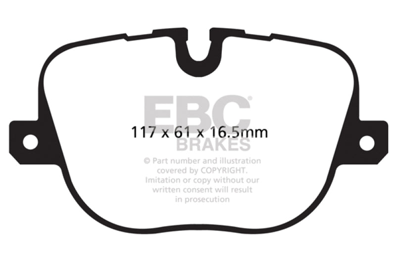 EBC 12-13 Land Rover Ranger Rover Sport Bluestuff Rear Brake Pads