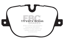 Load image into Gallery viewer, EBC 12-13 Land Rover Ranger Rover Sport Bluestuff Rear Brake Pads