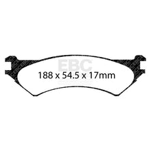 Load image into Gallery viewer, EBC 97-00 Ford Econoline E250 4.2 (4 Wheel ABS) Greenstuff Rear Brake Pads