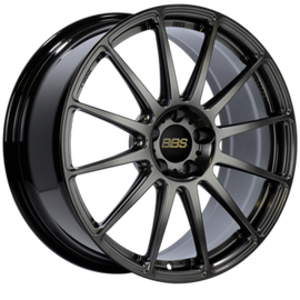 BBS FS 19x10 5x112 ET38 PFS Diamond Black Wheel -82mm PFS/Clip Req