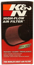 Load image into Gallery viewer, K&amp;N Filter Universal Rubber Filter 2 7/16 inch 20 Degree Flange 3 3/4 inch OD 6 inch Height