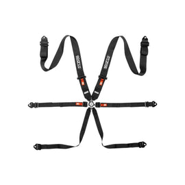 Sparco BELT COMP H3 PD 6PT STEEL Black