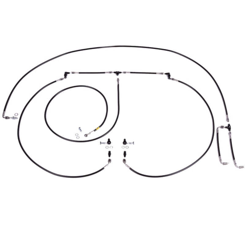 Chase Bays Chevrolet Corvette C5/C6 Inline/Pass-Thru OE MC & Brake Lines Hydro Handbrake Line Kit