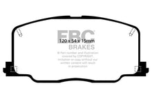 Load image into Gallery viewer, EBC 90-91 Lexus ES250 2.5 Yellowstuff Front Brake Pads