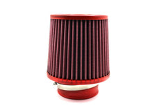 Load image into Gallery viewer, BMC Twin Air Universal Conical Filter w/Carbon Top - 90mm ID / 140mm H