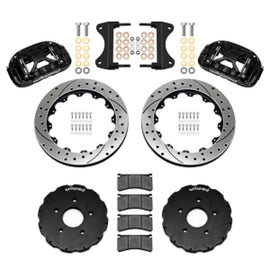 Wilwood 14-19 Chevrolet Corvette C7 Forged XRS6R Front BBK - 13.06 Rotor SRP - Black