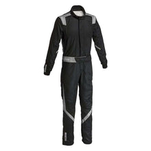 Load image into Gallery viewer, Sparco Black/Grey Race Suit Competition 150 Size