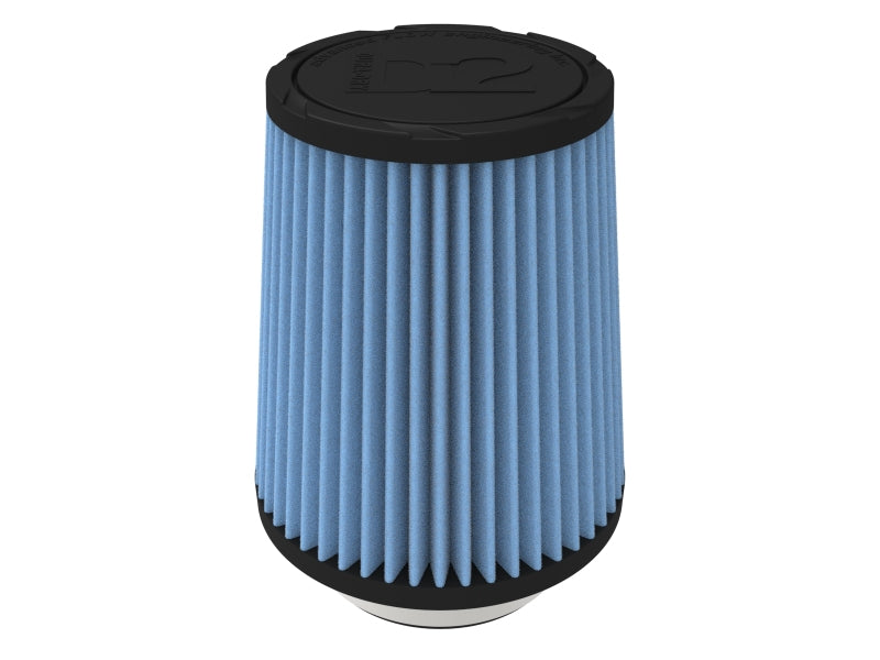 aFe POWER Universal Clamp-On Air Filter w/ D2 Dura-Dry Media - 3-1/2in F x 6in B x 4-3/4in T x 7in H