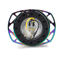 Load image into Gallery viewer, NRG Quick Release Kit Gen 257 - Black Body / Neochrome Cutout Ring