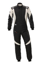 Load image into Gallery viewer, OMP FIRST EVO OVERALL my2025 FIA 8856-2018/SFI GRAY / BLACK SZ 54
