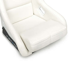 Load image into Gallery viewer, NRG FRP Bucket Seat White Vinyl Material (Large)