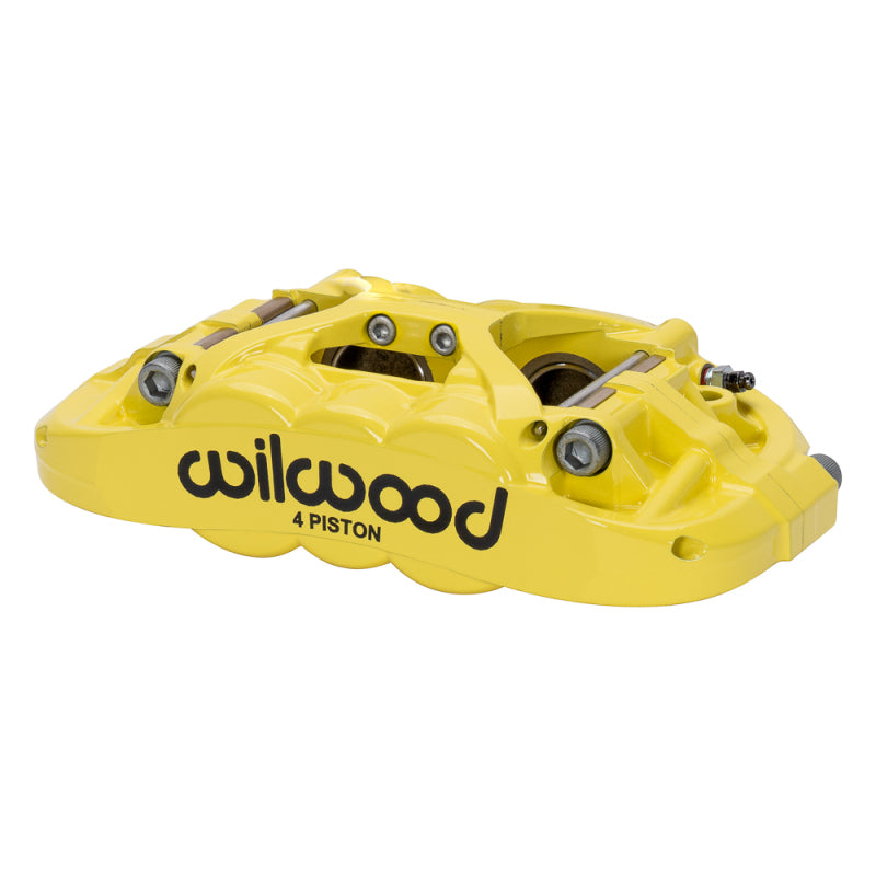 Wilwood XRS4R 1.38/1.38 .950 Rotor Caliper - Yellow