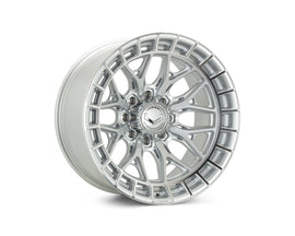 Vossen HFX-1 20x9 - 8x165.1 - ET0 - Deep Face - 125.1 - Silver Polished Wheel