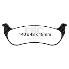 Load image into Gallery viewer, EBC 05-07 Chrysler Pacifica 3.5 Greenstuff Rear Brake Pads
