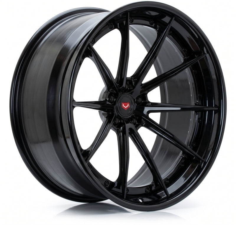 Vossen Forged VPS-1 - CNTR Nut - 19X10 - 5X120.65 - ET30 - Gloss Black - C6/C7 Grand Sport Front