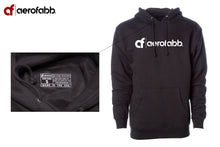 Load image into Gallery viewer, aerofabb Heavyweight Hoodie - Black